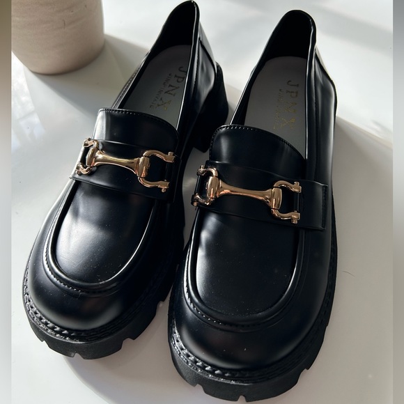 Black chunky loafers - Picture 2 of 2